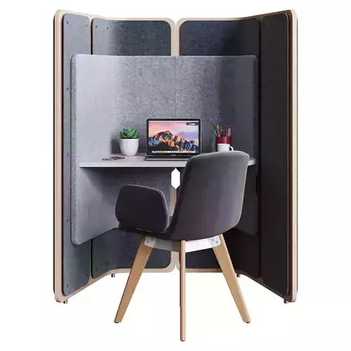 OrangeBox - Coppice WorkStation 01 3D model
