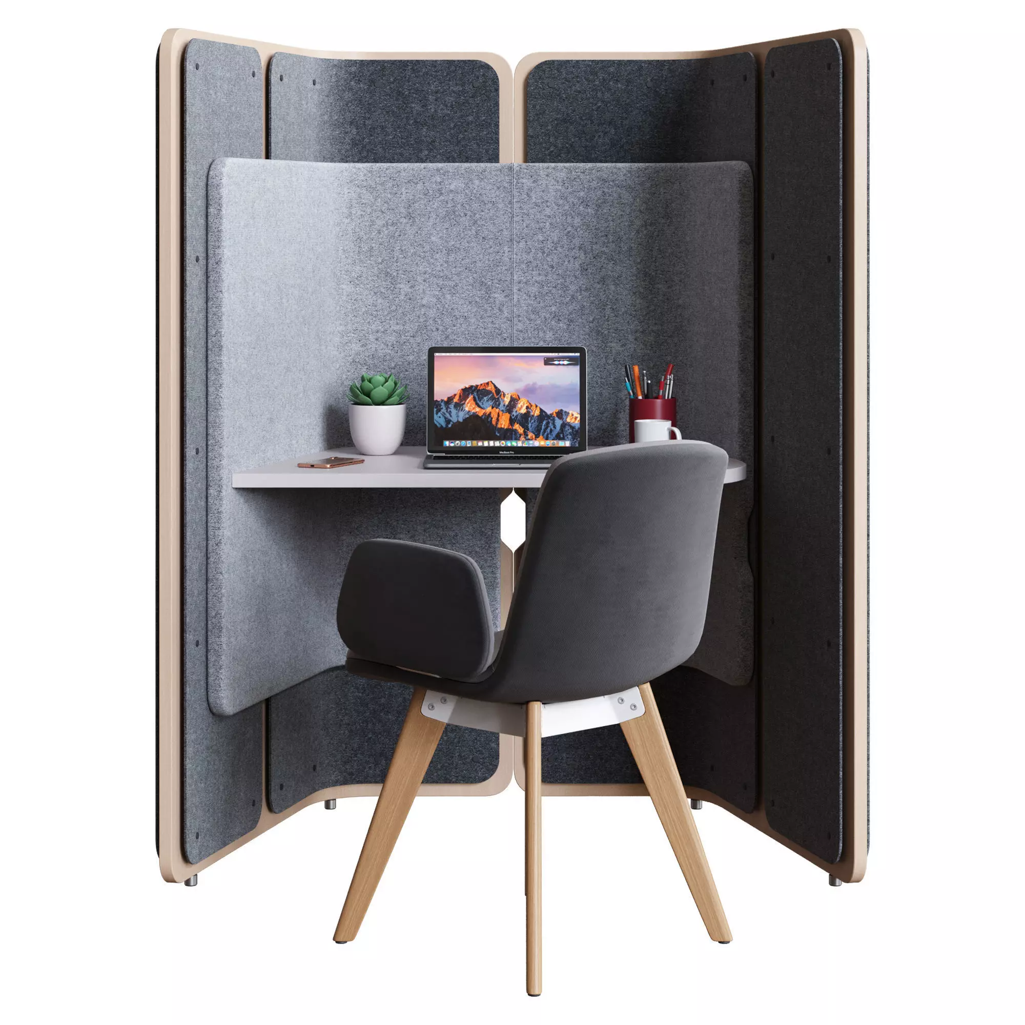 OrangeBox - Coppice WorkStation 01 3D model_0