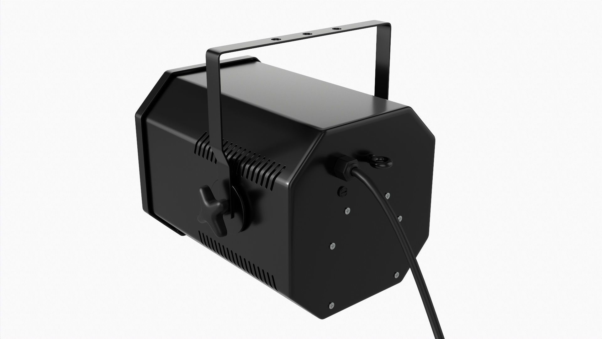 Gun UV lamp black light 3D model_1