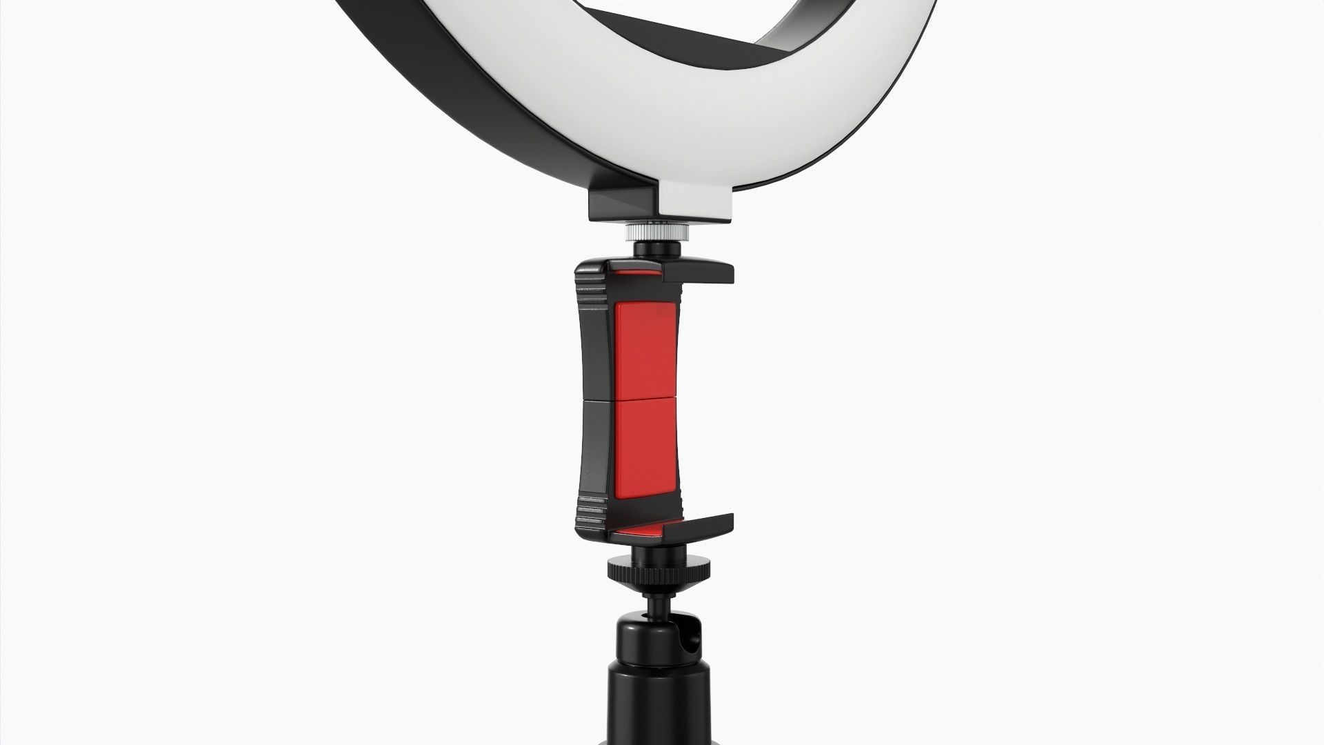 Live streaming tripod with lamp 01 3D model_3