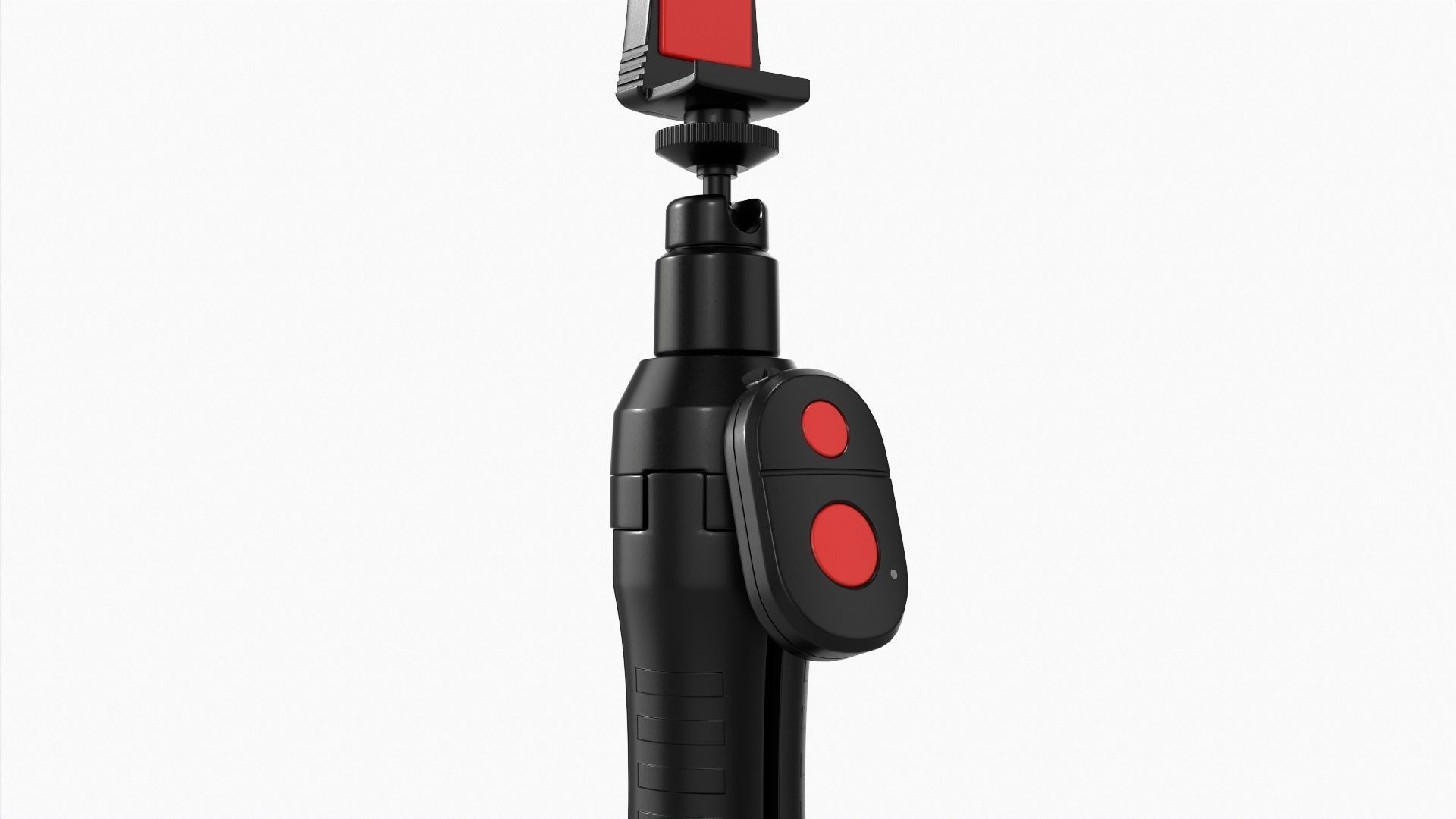 Live streaming tripod with lamp 01 3D model_4