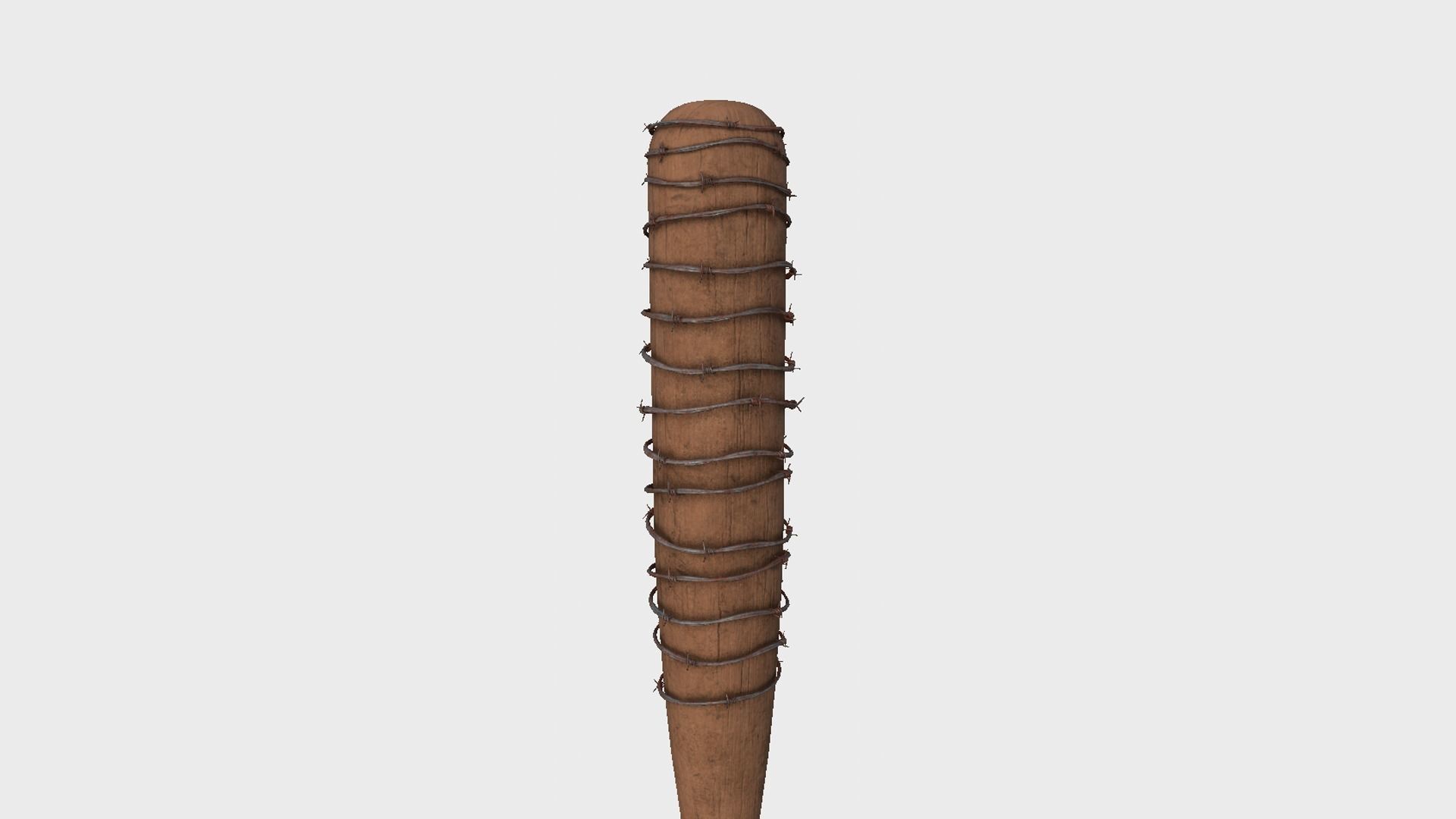 Baseball Bat Weapon 01 - Lucille - Character Weaponry 3D model_3