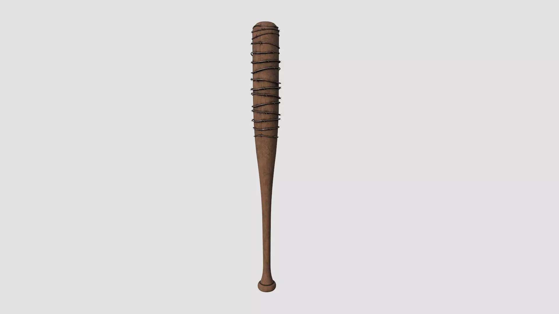Baseball Bat Weapon 01 - Lucille - Character Weaponry 3D model_0