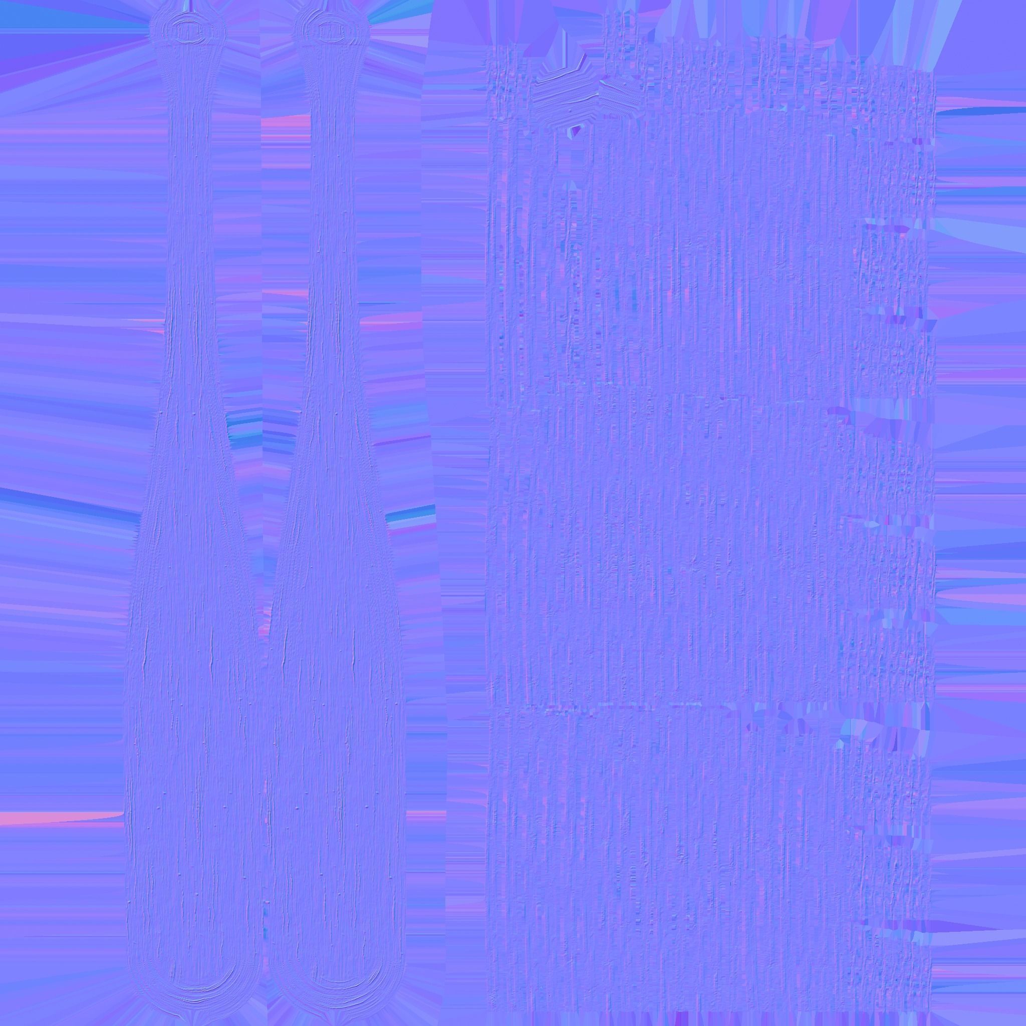 Baseball Bat Weapon 01 - Lucille - Character Weaponry 3D model_20