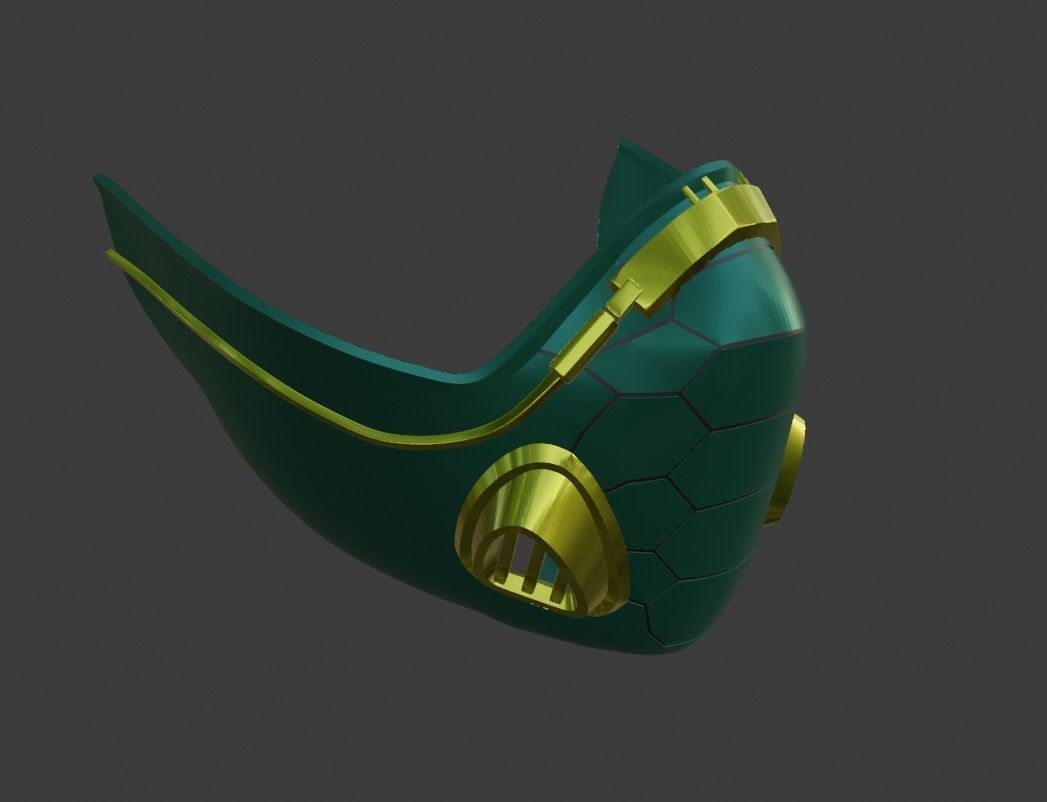 Viper mask from Valorant game 3D print model_4