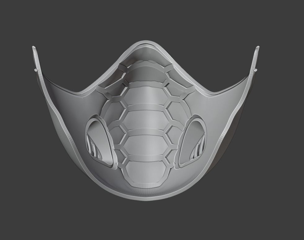 Viper mask from Valorant game 3D print model_10