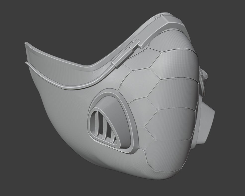 Viper mask from Valorant game 3D print model_9
