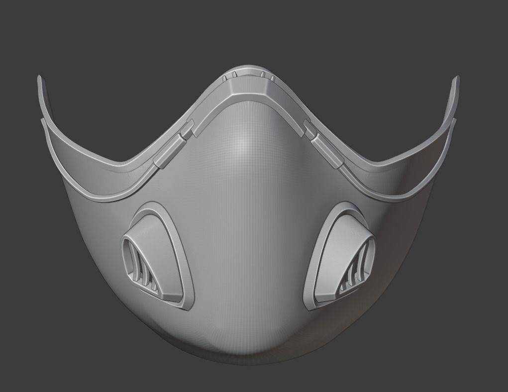 Viper mask from Valorant game 3D print model_7