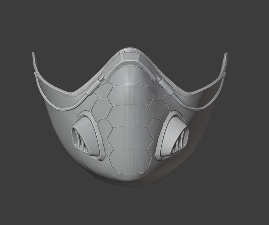 Viper mask from Valorant game 3D print model_6