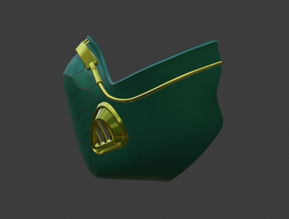 Viper mask from Valorant game 3D print model_2