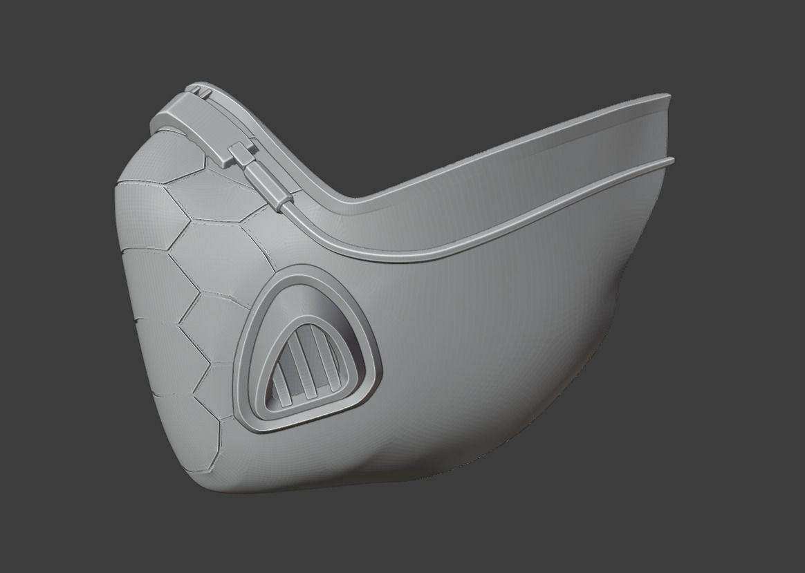 Viper mask from Valorant game 3D print model_8