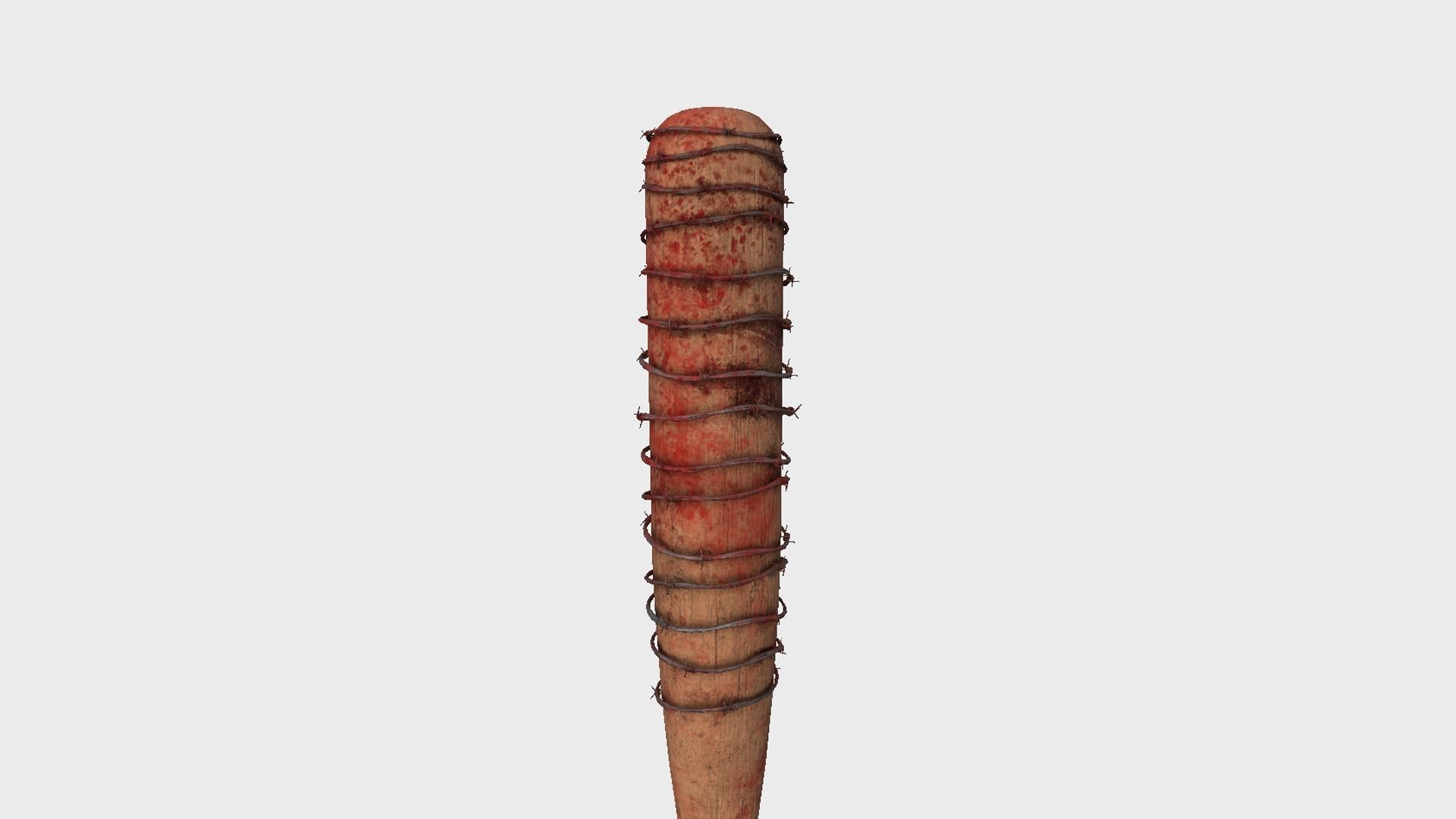 Baseball Bat Weapon 02 - Lucille - Character Weaponry 3D model_3