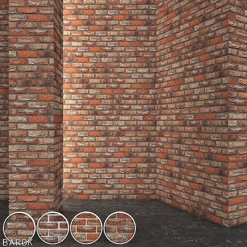 Vandersanden Brick Barok Texture