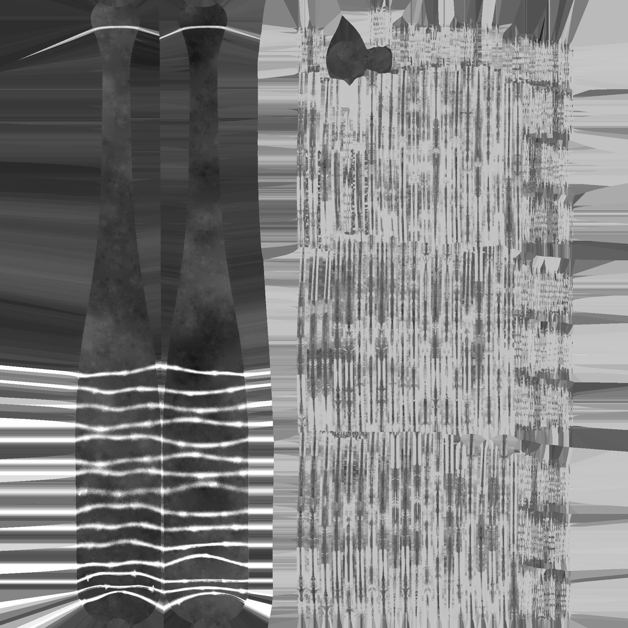 Baseball Bat Weapon 03 - Lucille - Character Weaponry 3D model_21