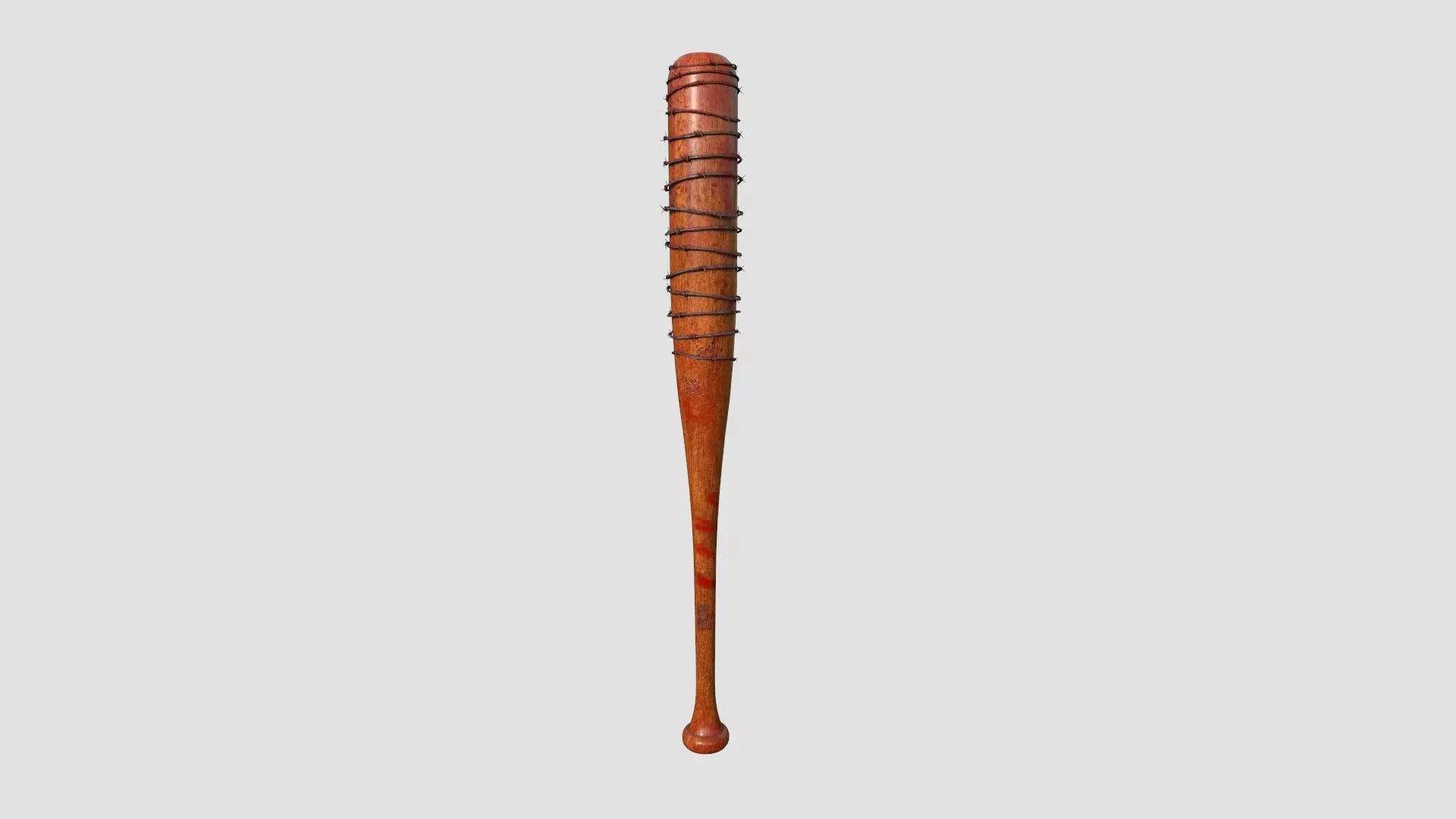 Baseball Bat Weapon 04 - Lucille - Character Weaponry 3D model_0