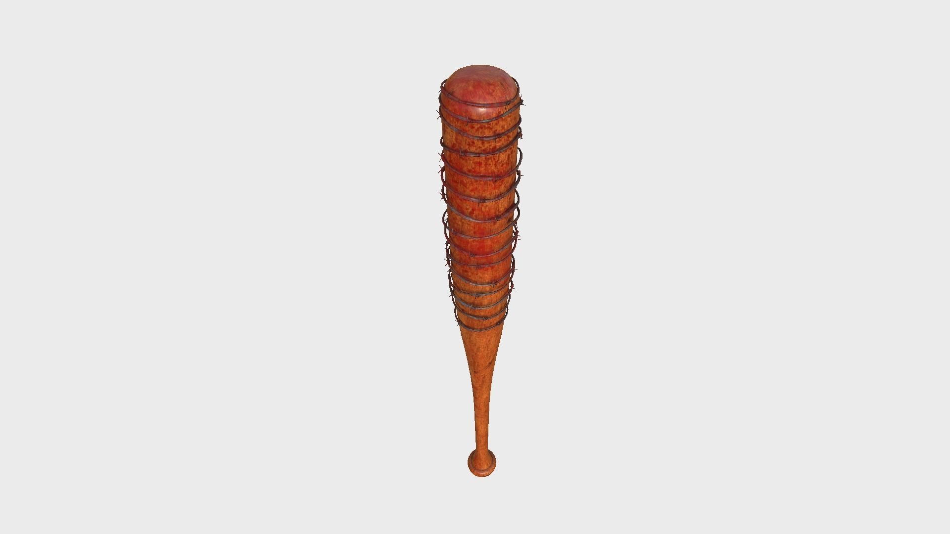 Baseball Bat Weapon 04 - Lucille - Character Weaponry 3D model_4
