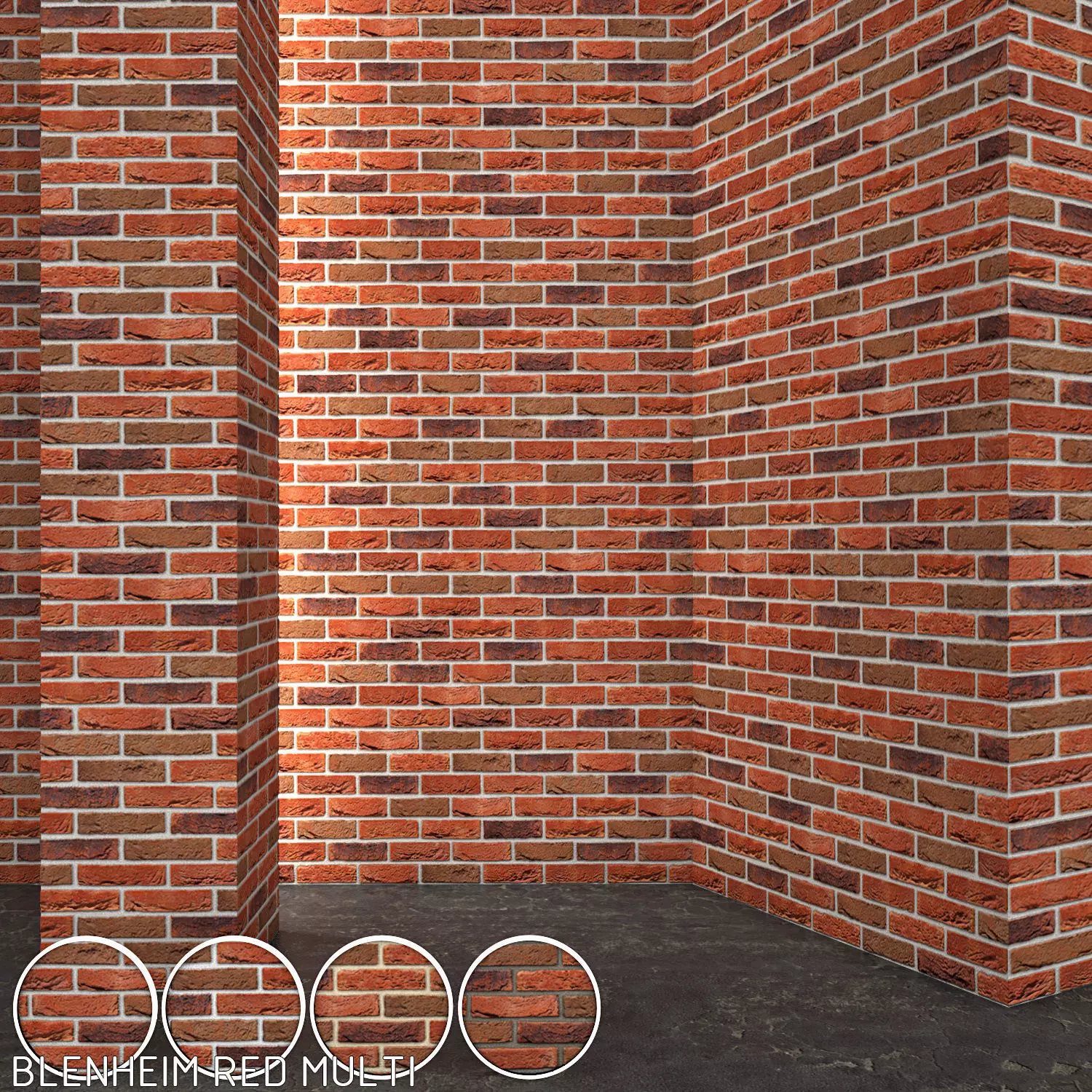 Vandersanden Brick Blenheim Red Multi Texture_0