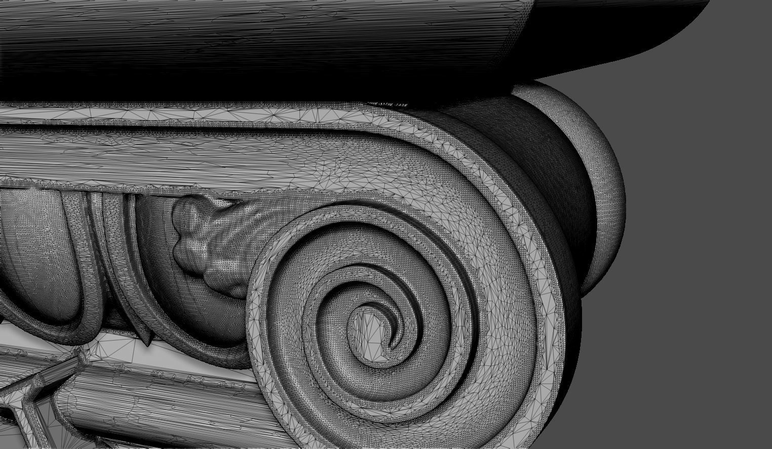 Decorative pilasters 3D model - Free Sample Free 3D model_5