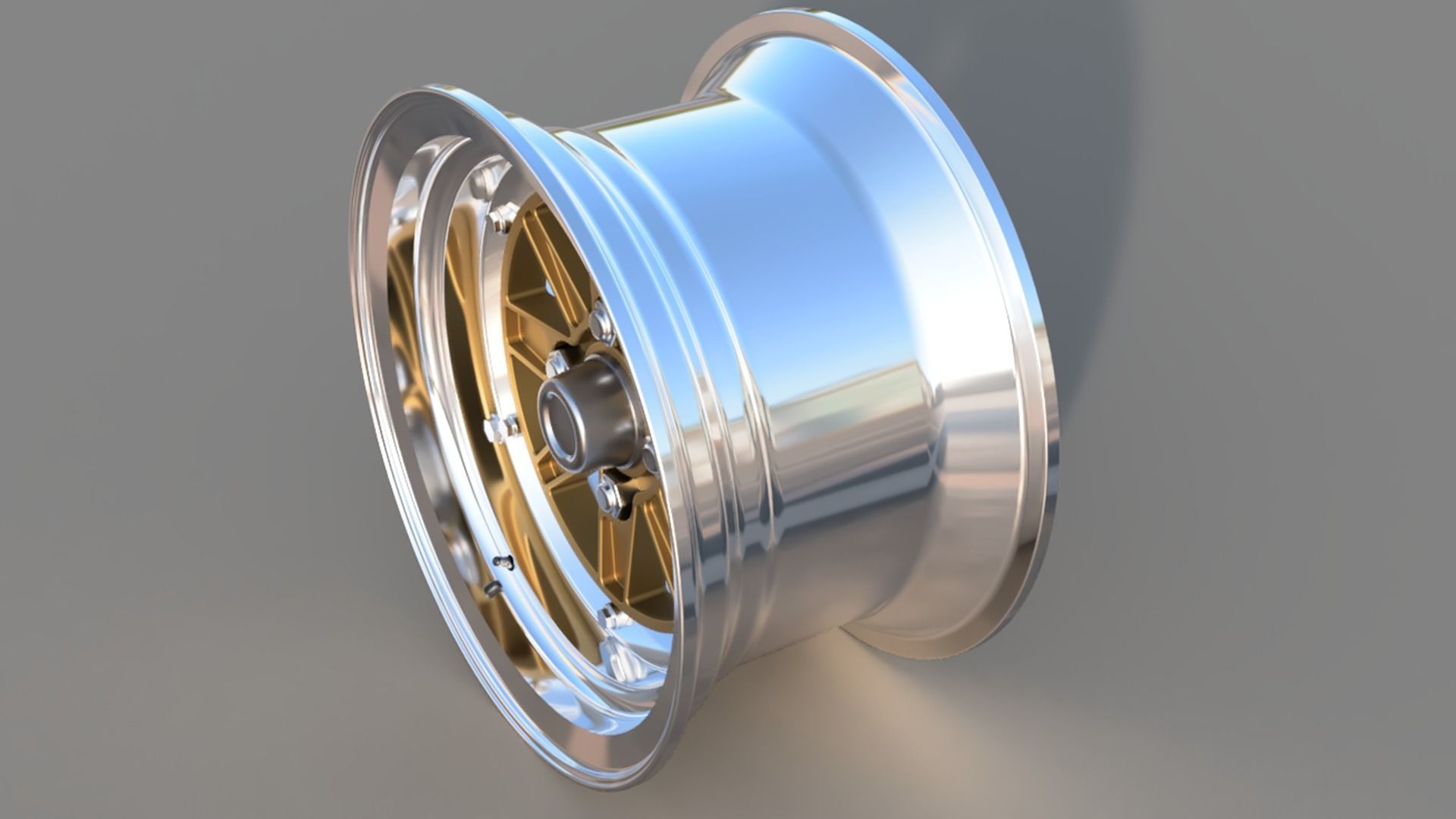 SSR Speed Star rim 3D model_3