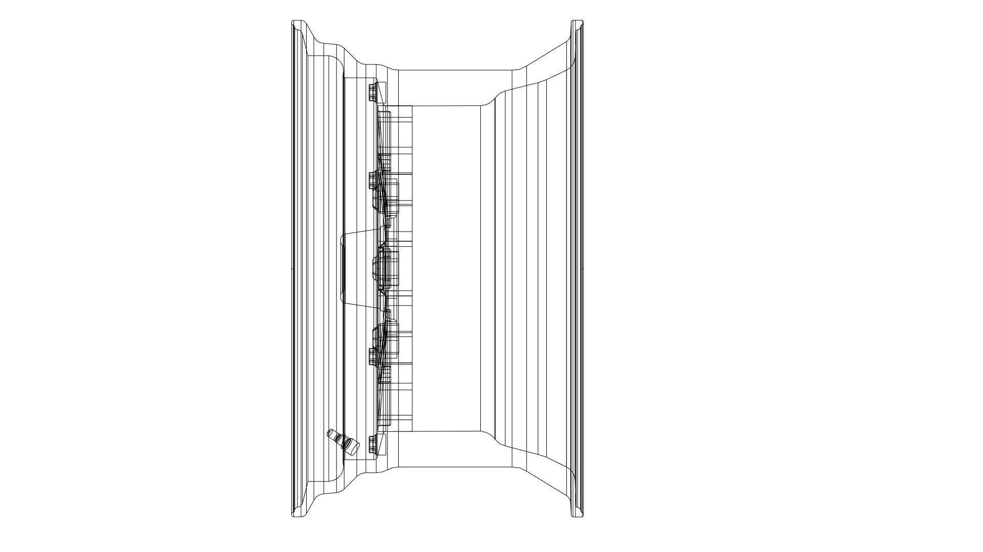 SSR Speed Star rim 3D model_16