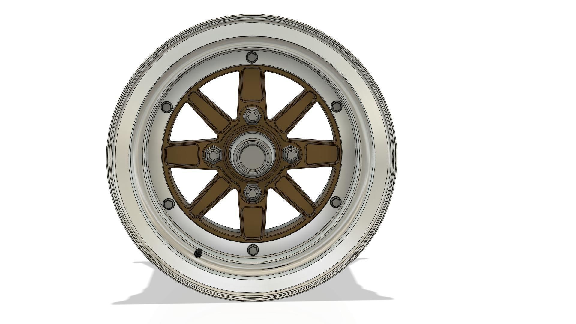 SSR Speed Star rim 3D model_9