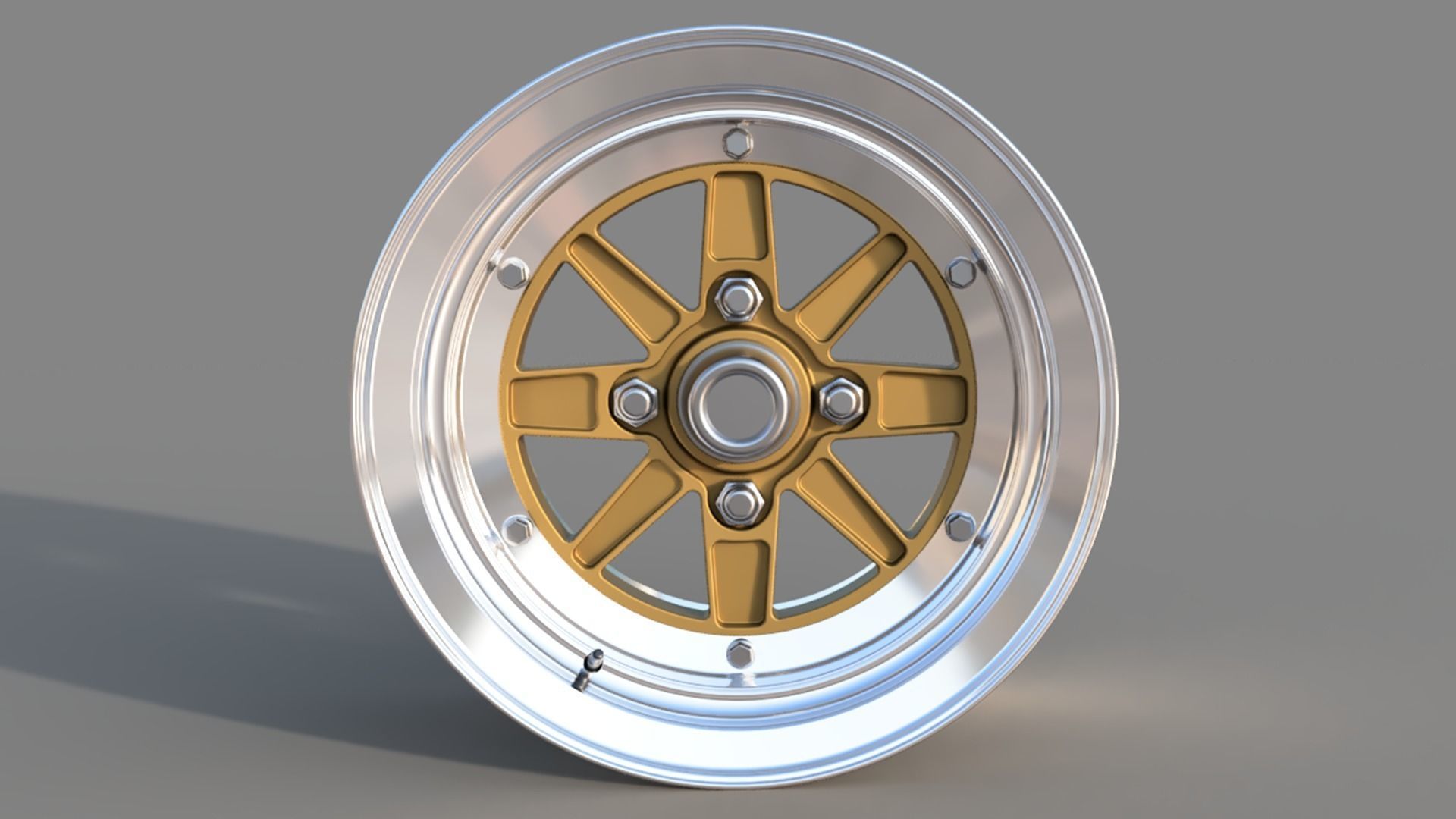 SSR Speed Star rim 3D model_2