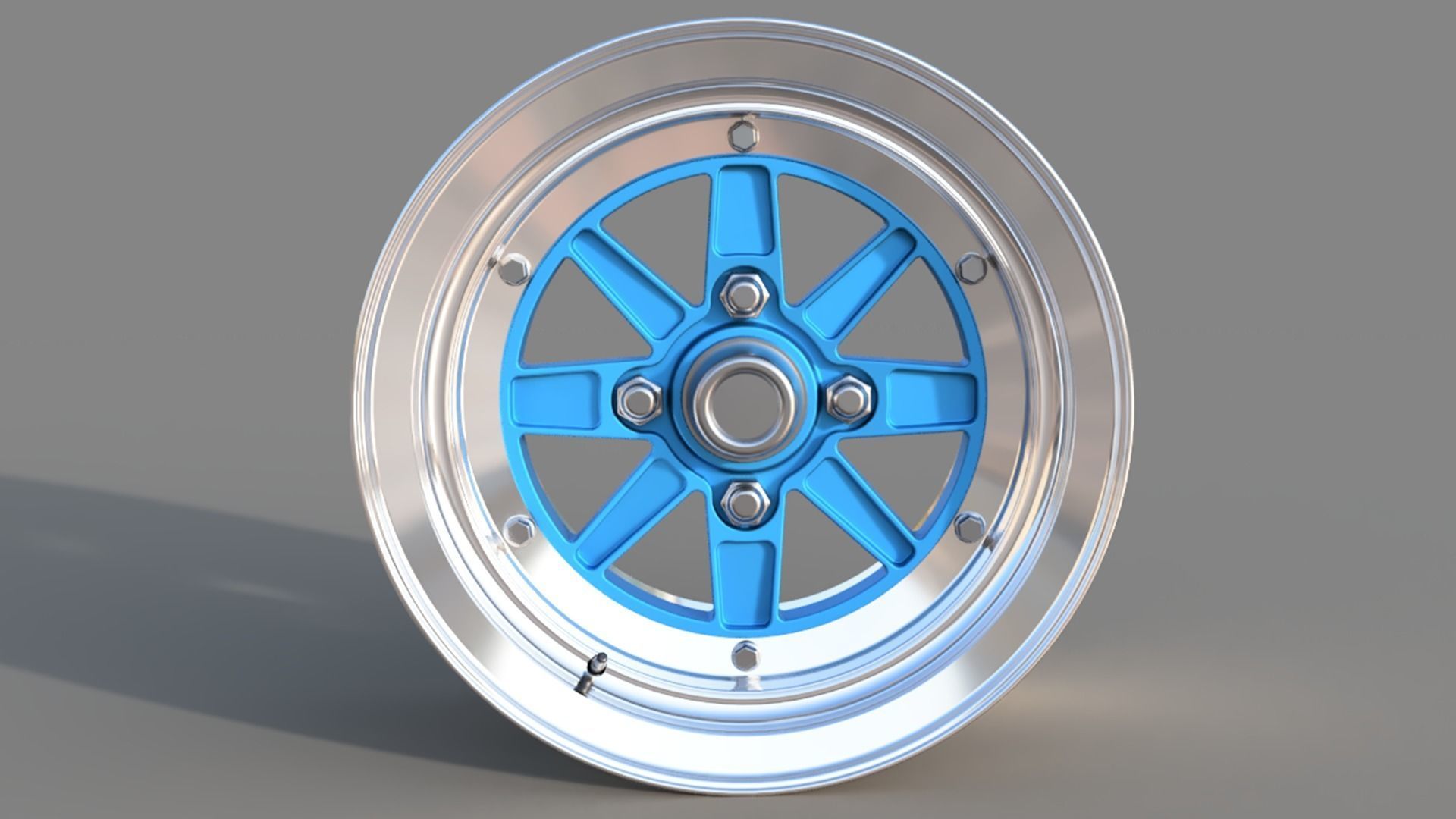 SSR Speed Star rim 3D model_6