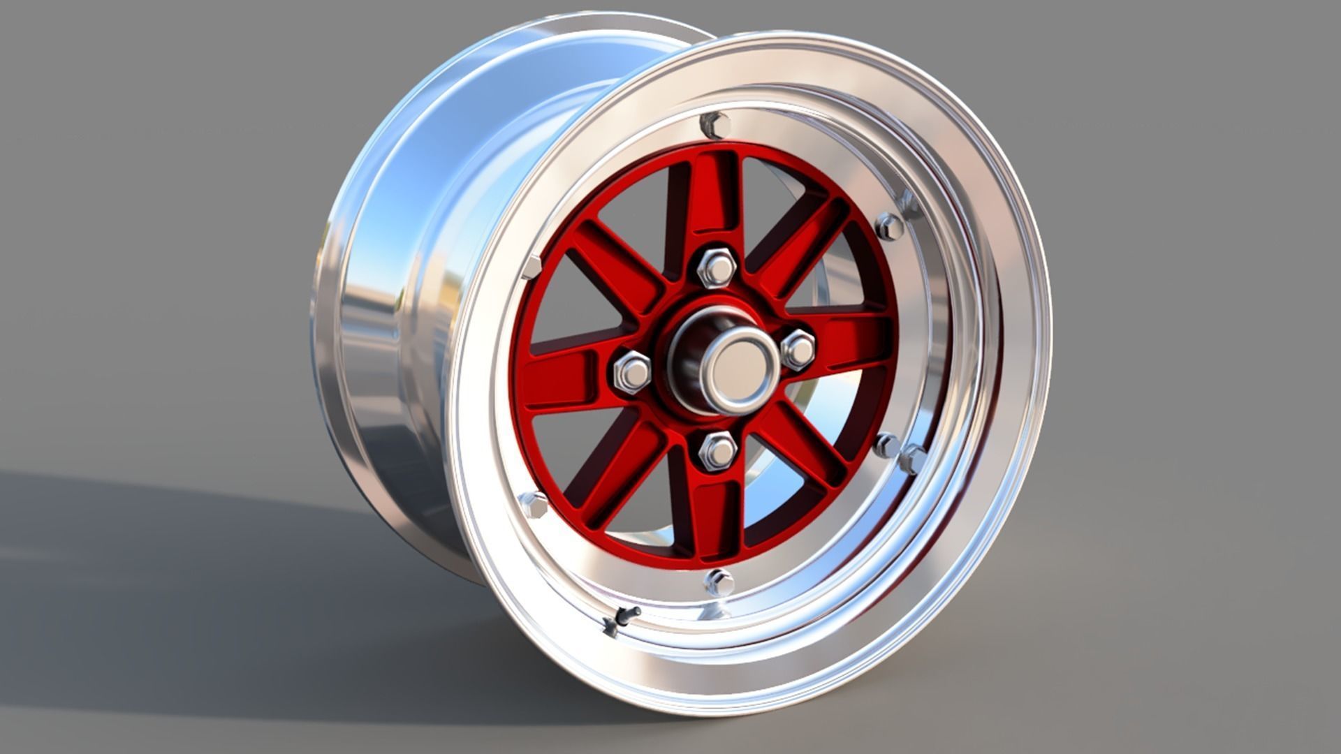 SSR Speed Star rim 3D model_7