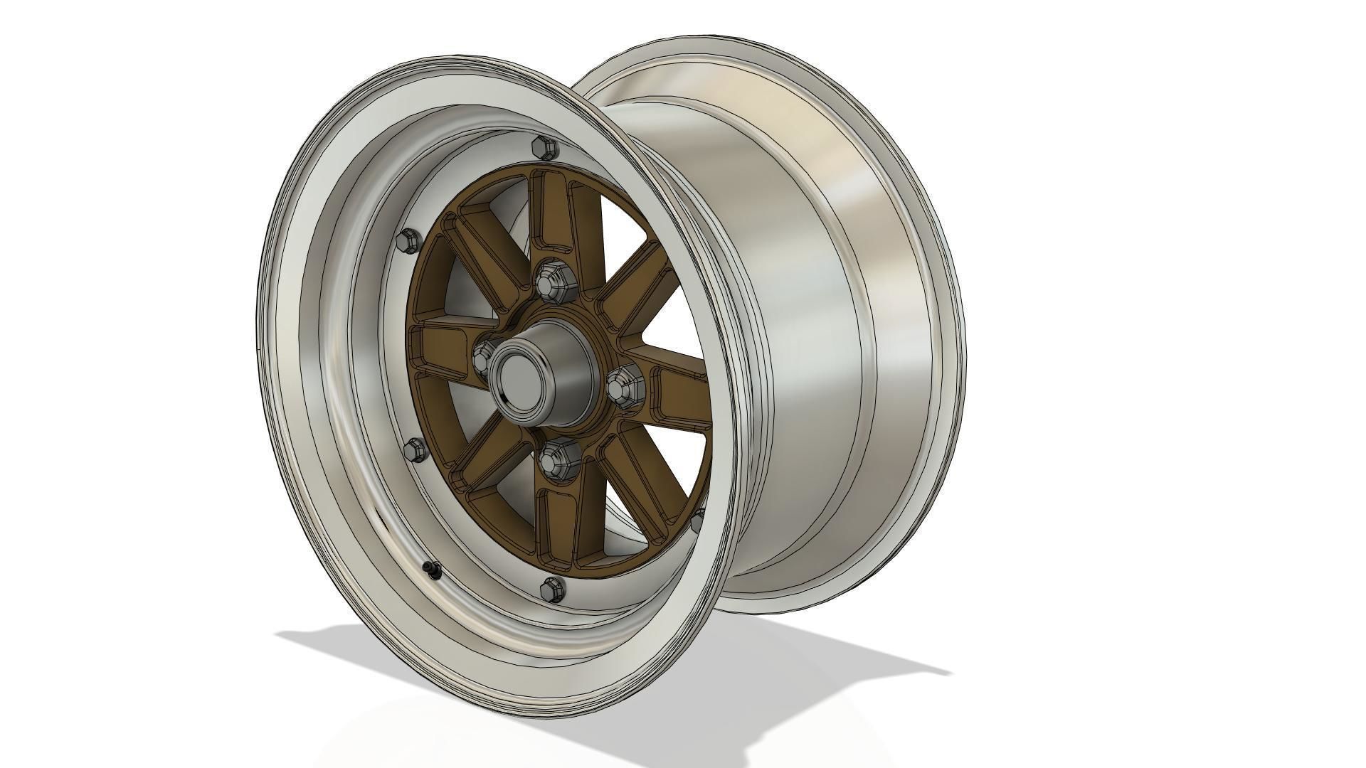 SSR Speed Star rim 3D model_8