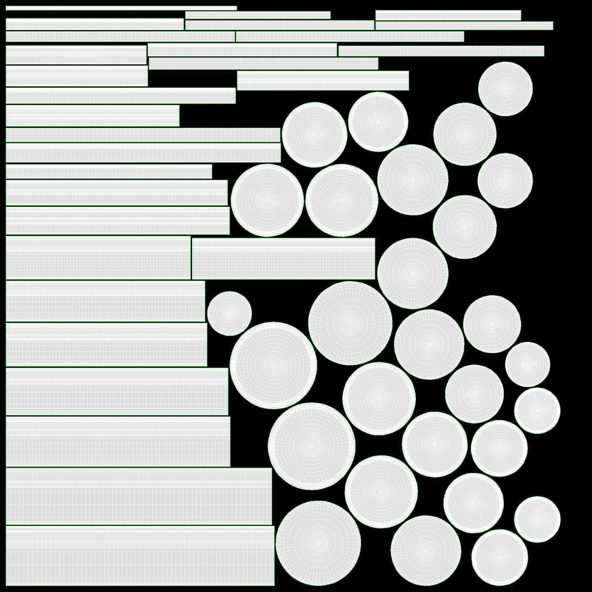 Round decorative empty gift can jars metal 01 brass 3D model_15