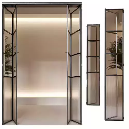 Sliding Door 4 3D model