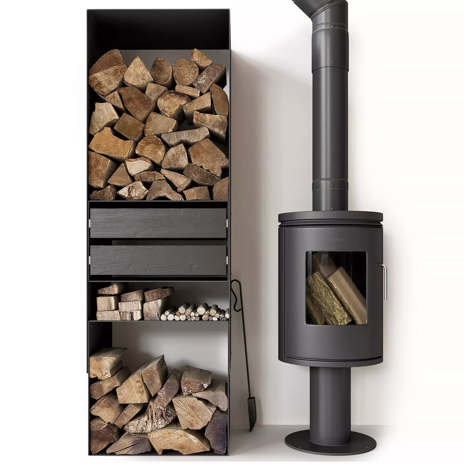 MORSO Fireplace 3D model_0