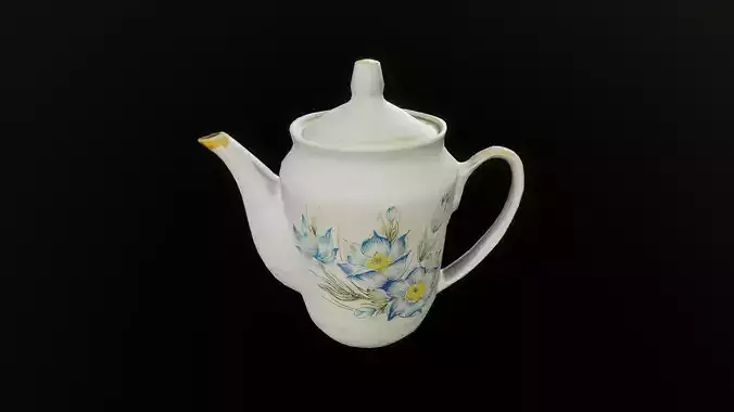 3D Scan Teapot 01