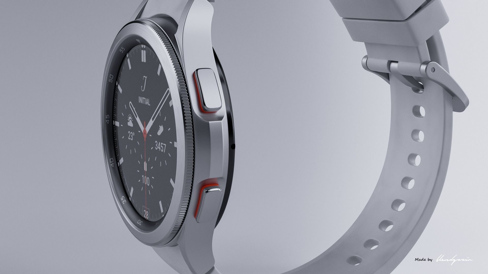 SAMSUNG GALAXY WATCH 4 CLASSIC 46MM 3D model_2