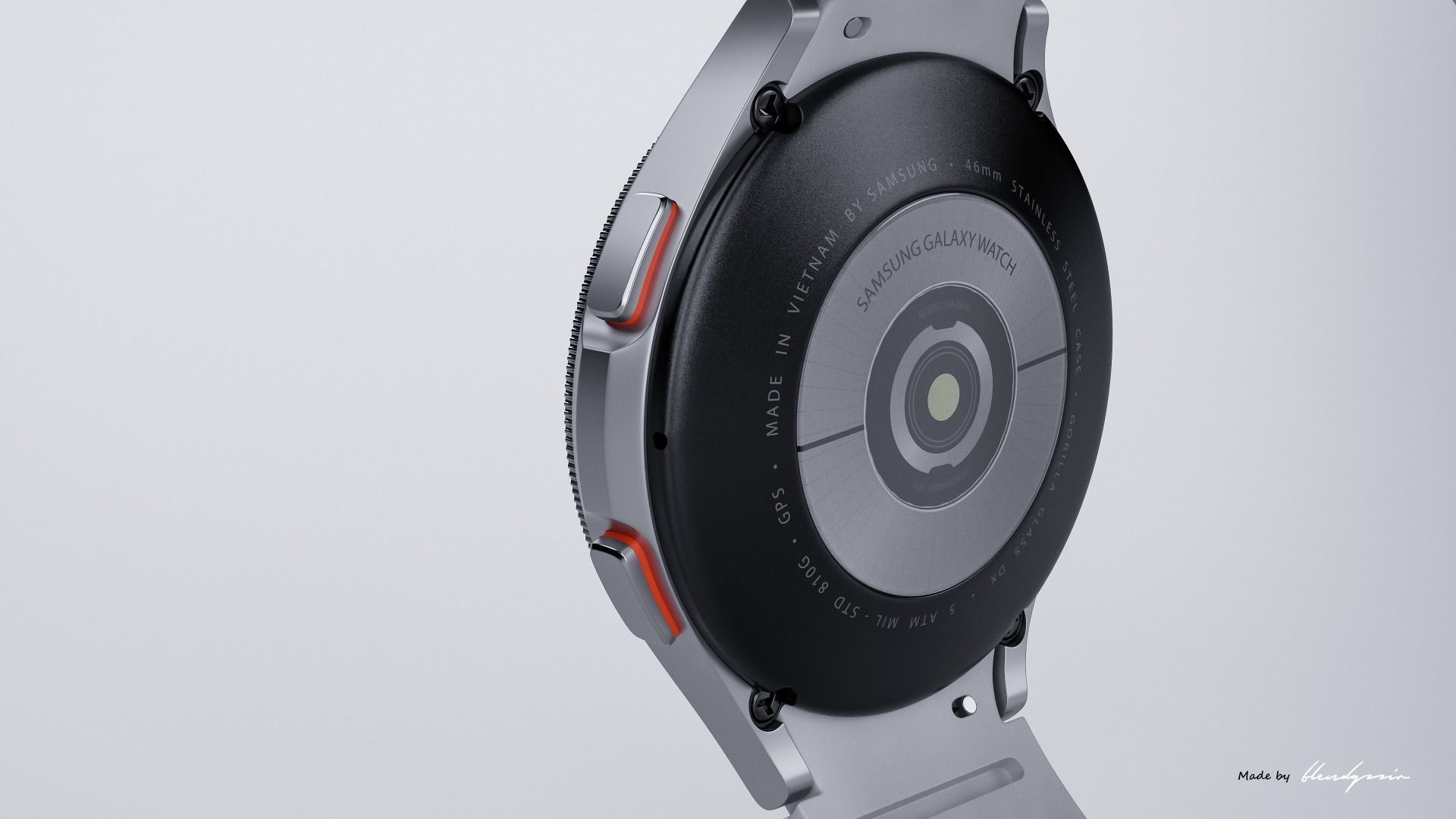 SAMSUNG GALAXY WATCH 4 CLASSIC 46MM 3D model_4