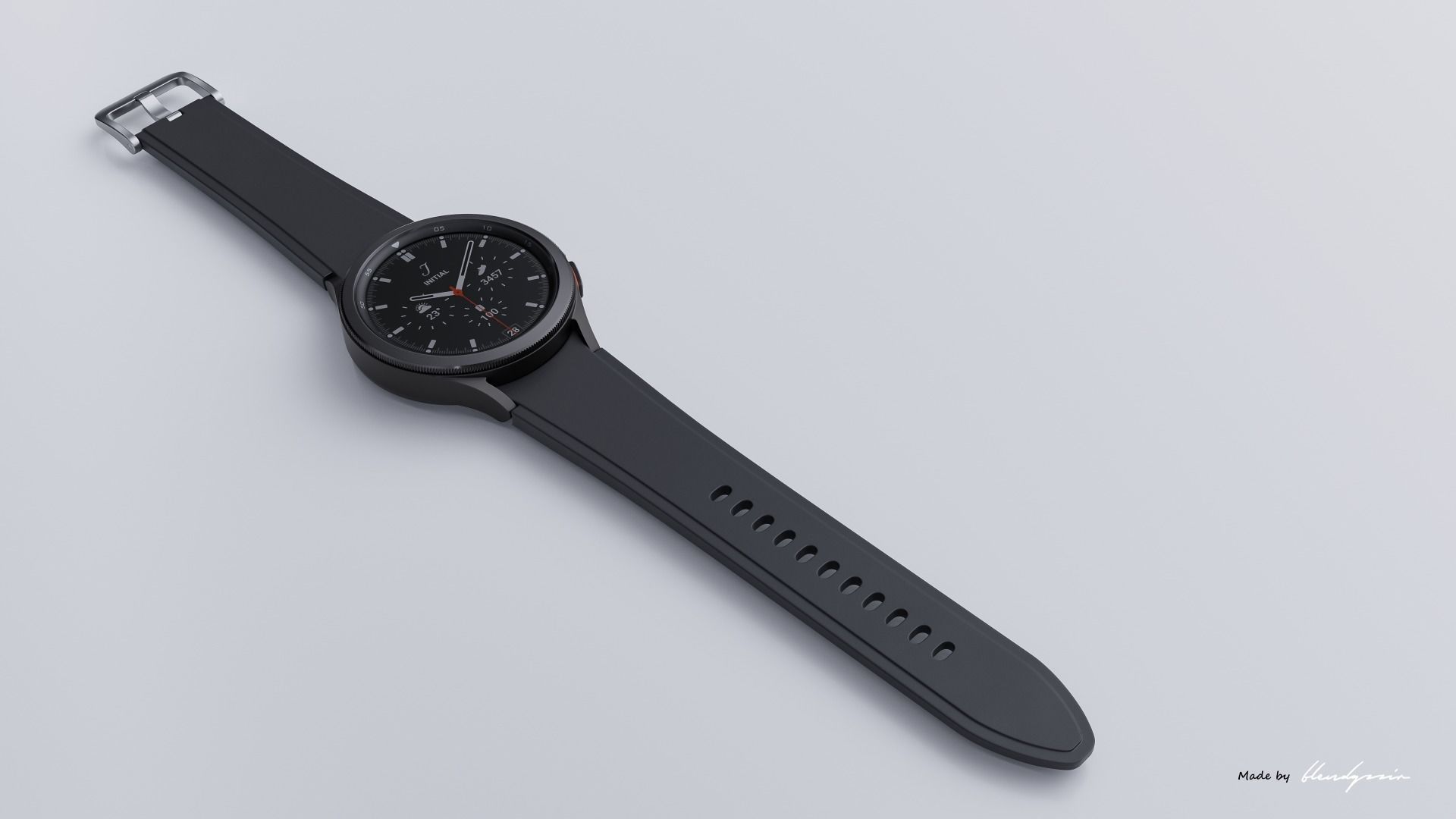 SAMSUNG GALAXY WATCH 4 CLASSIC 46MM 3D model_12