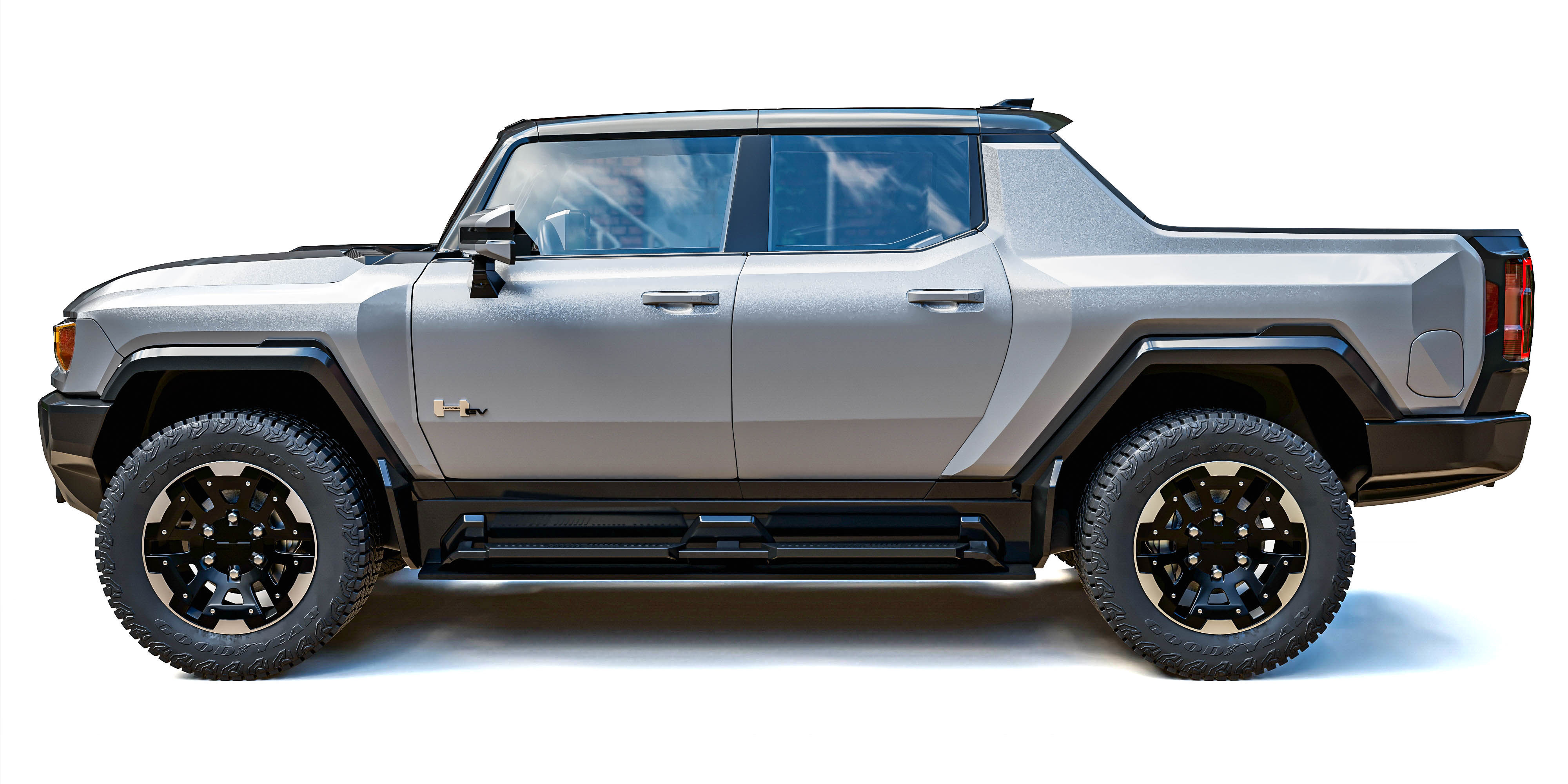 Hummer EV2022 3D model_5
