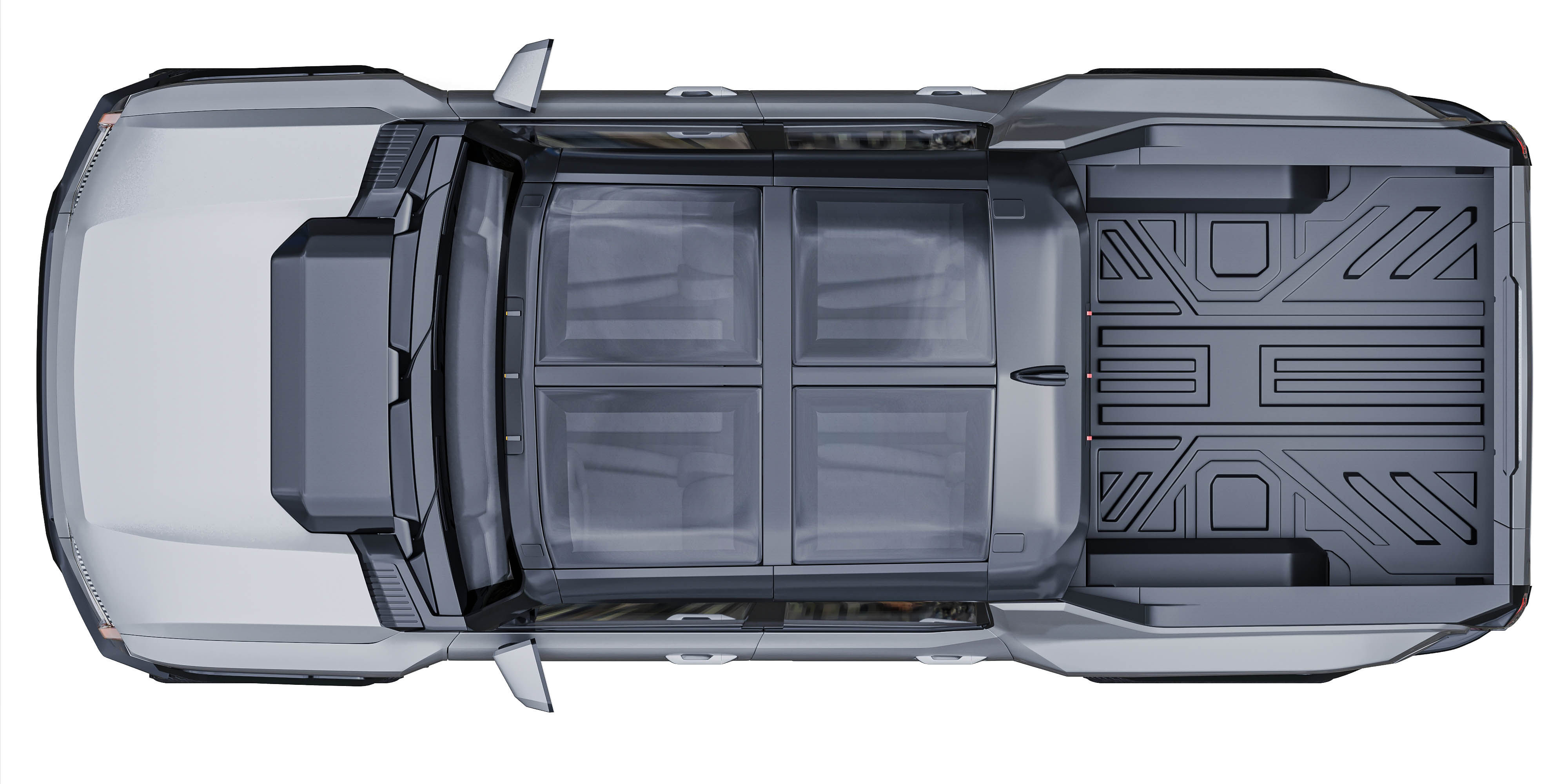 Hummer EV2022 3D model_6