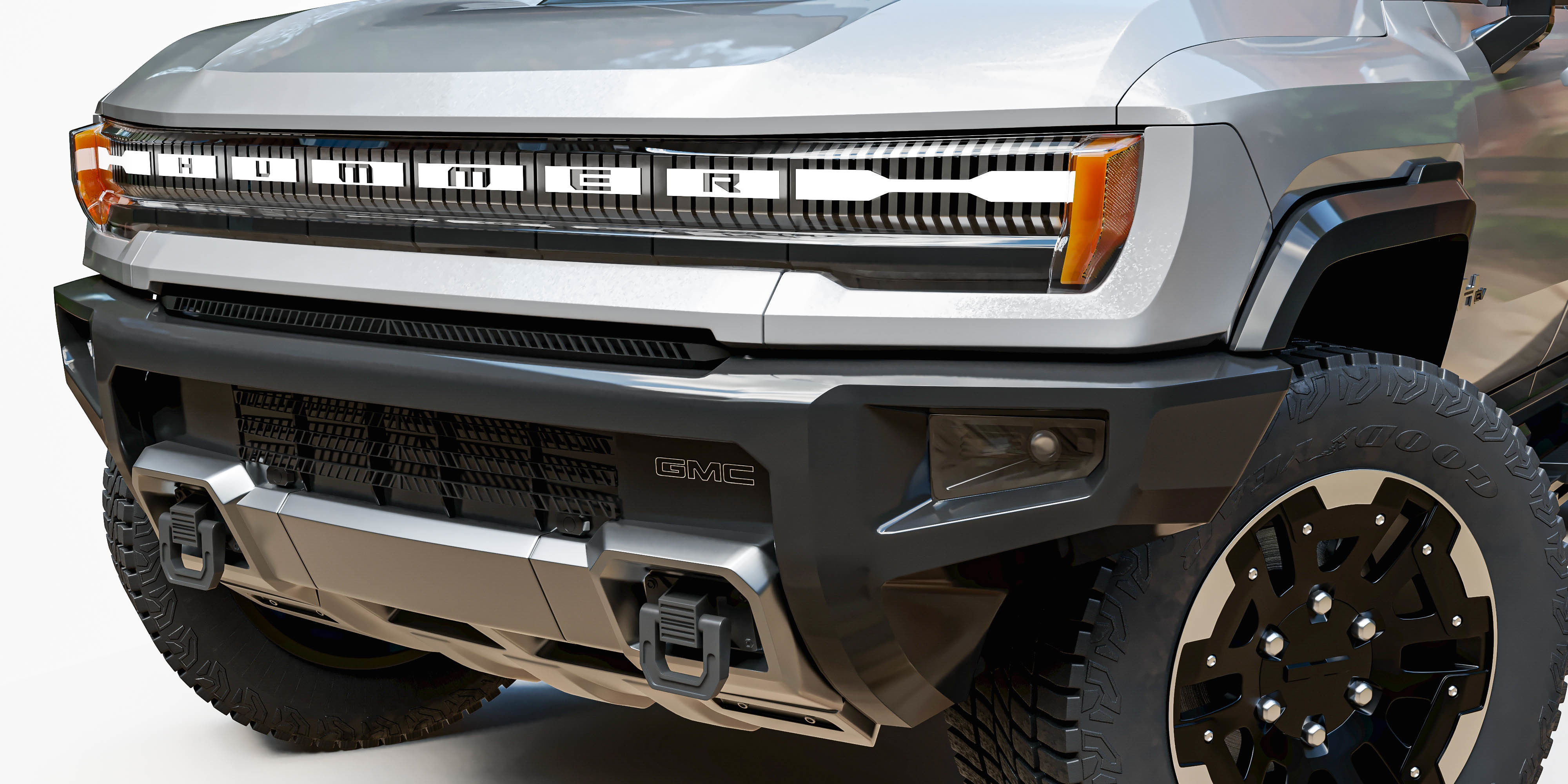 Hummer EV2022 3D model_9