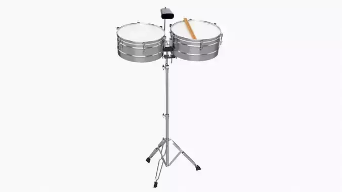 Timbales set drum