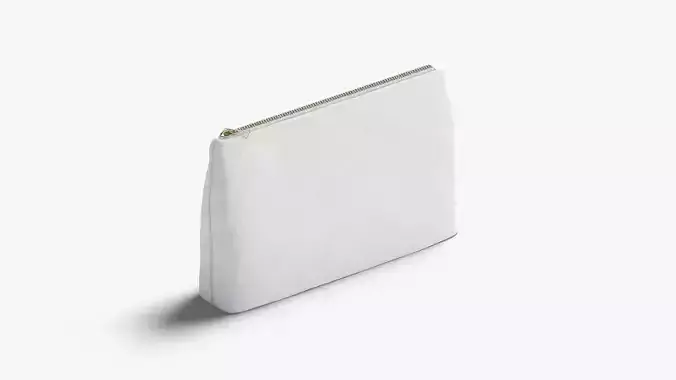 Canvas Pouch Low-poly 3D model