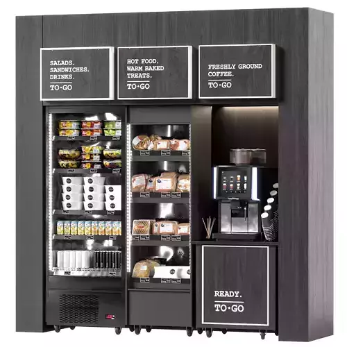 Coffe shop 3D model