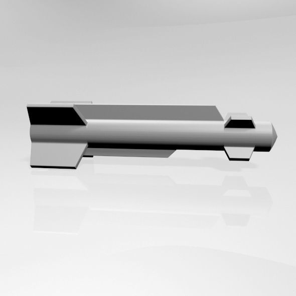 Missile 03 3D model_17