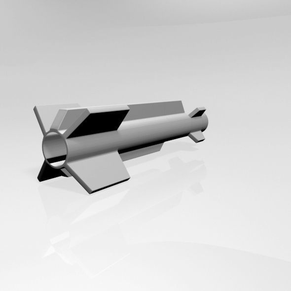 Missile 03 3D model_19