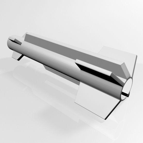 Missile 03 3D model_1
