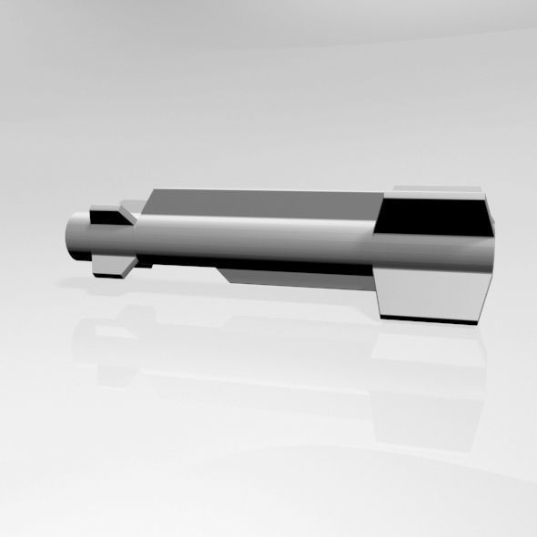 Missile 03 3D model_11