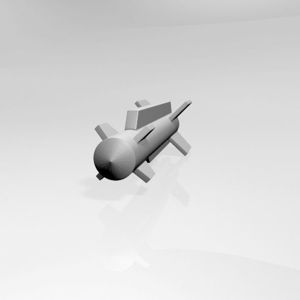 Missile 03 3D model_14
