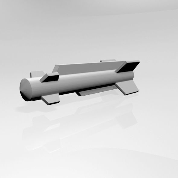Missile 03 3D model_13