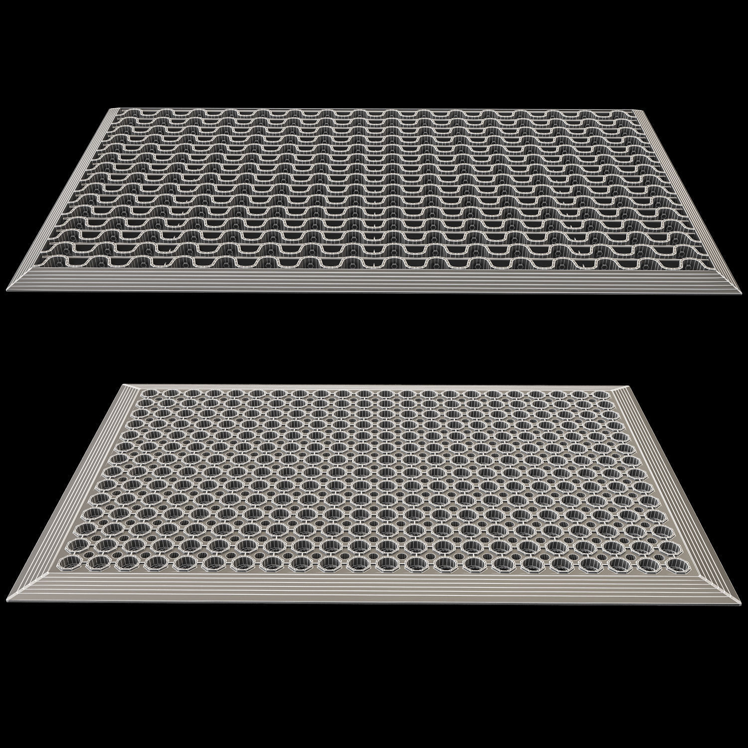 Rubber mudguards 3D model_2