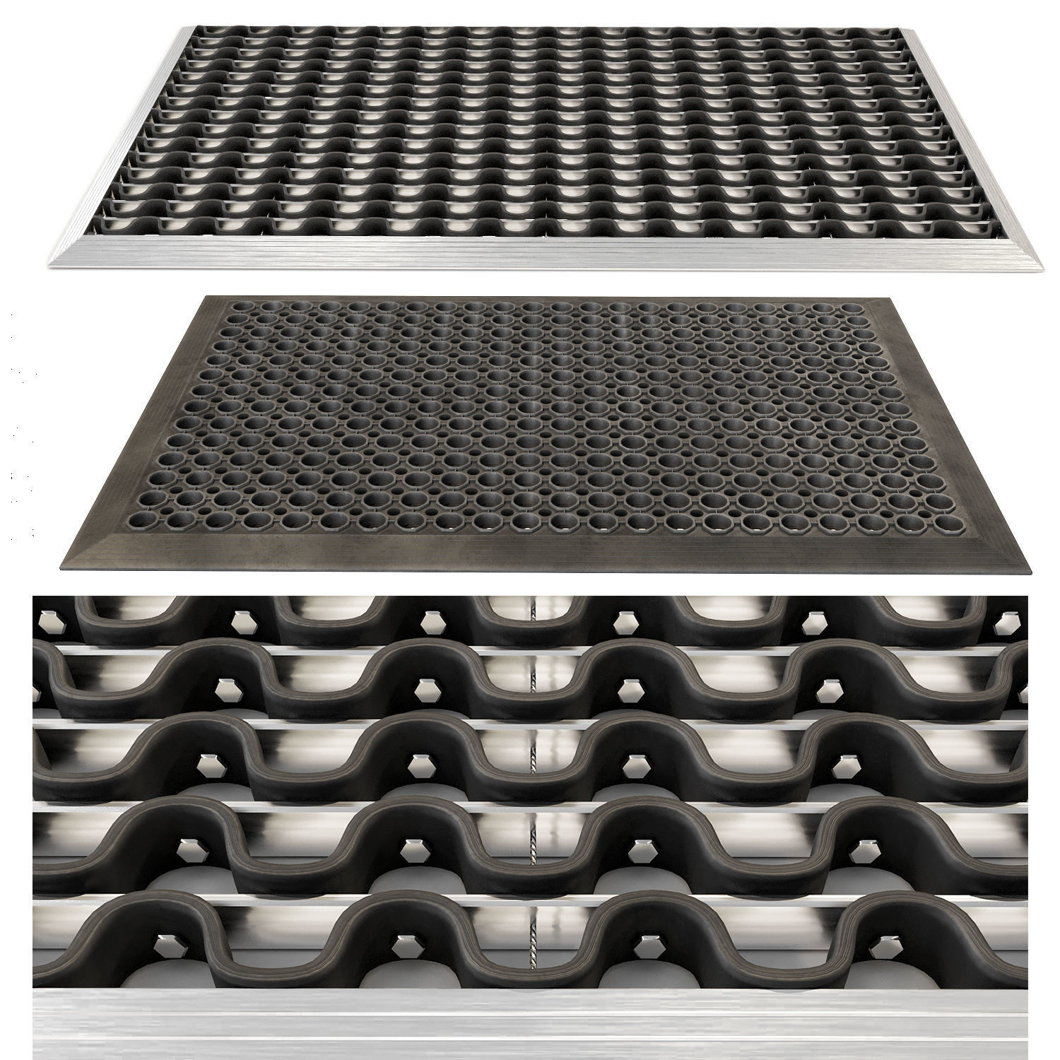 Rubber mudguards 3D model_1